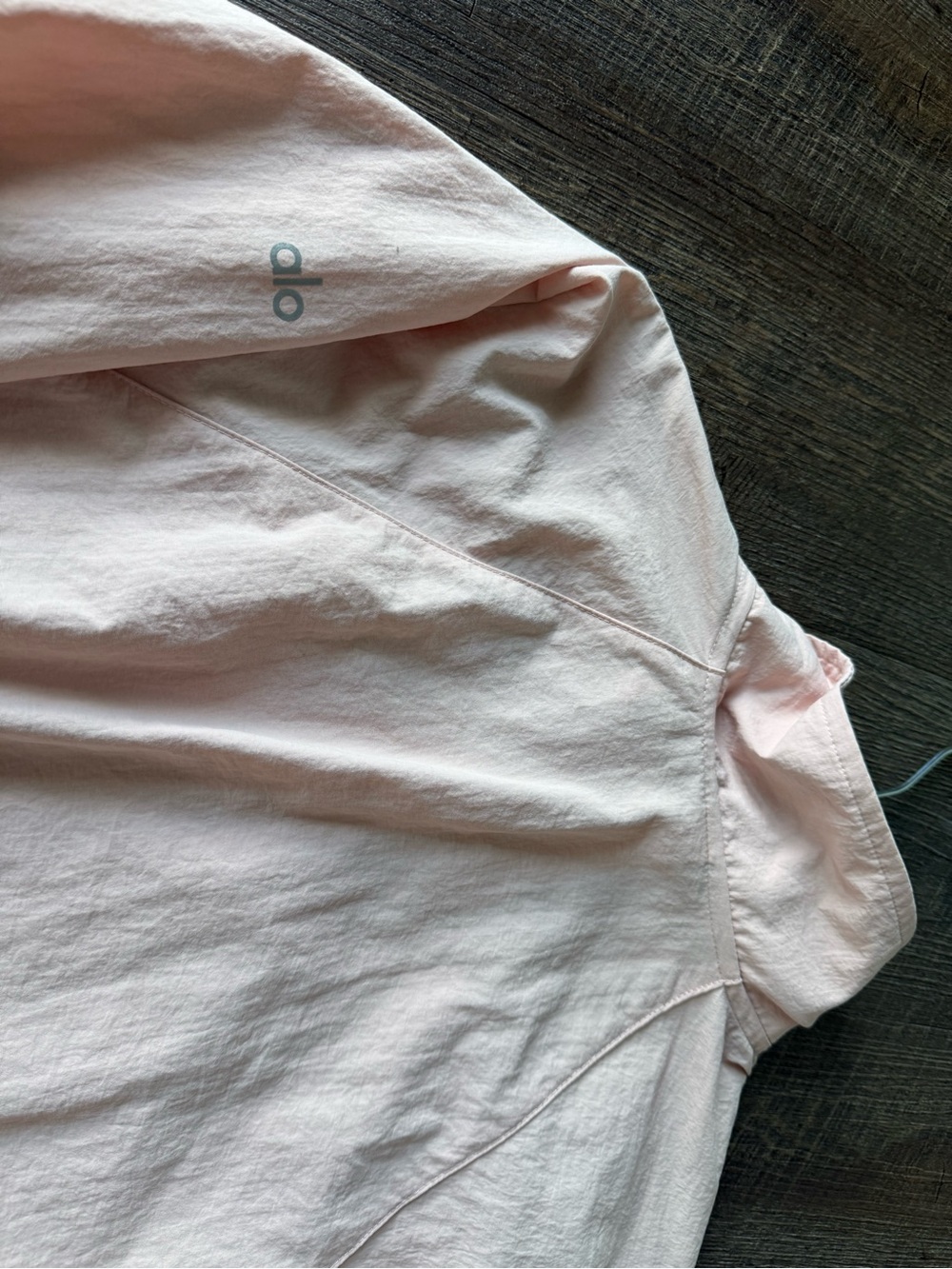ALO Yoga Alumni pink quartz Athletic Shirt